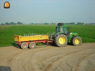John Deere + driezijdige kipper