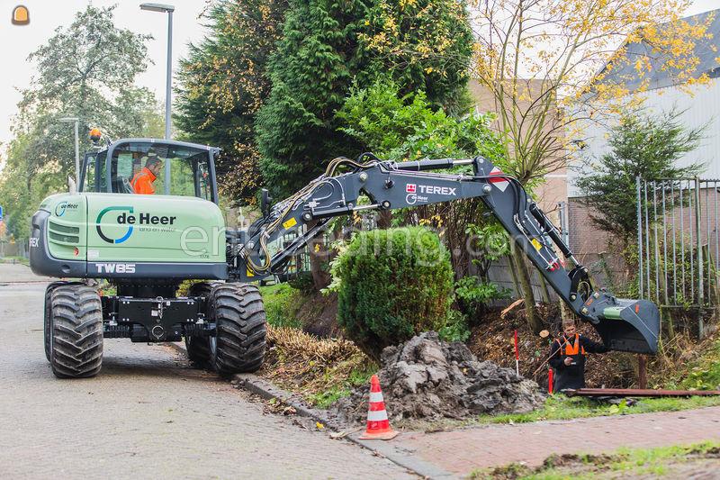 Terex TW85 bandenkraan