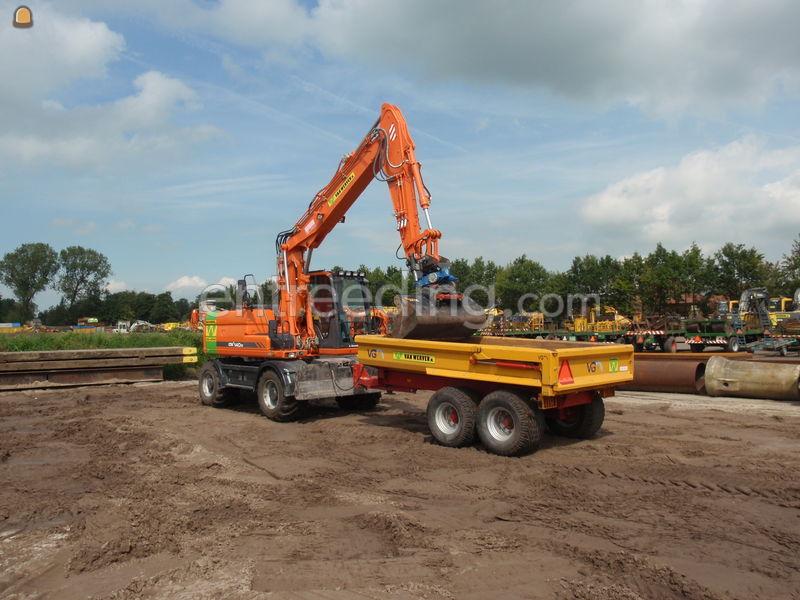 Mobiele kraan 14 ton