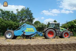 Trekker met spitmachine (... Omgeving Amsterdam