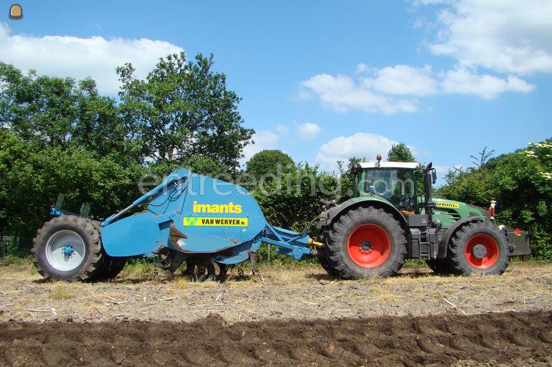 Trekker met spitmachine (140cm)