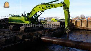 CAT 325D 3D GPS Omgeving De Drechtsteden