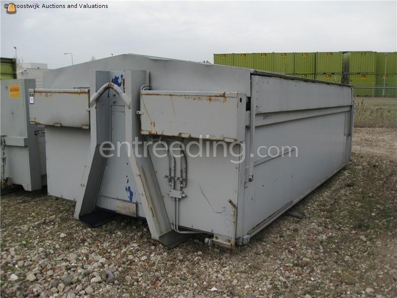 Container met kleppen