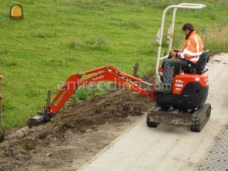 Kubota U10 Omgeving Meppel