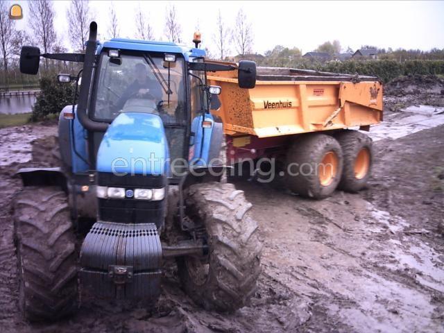 New Holland 8560 + Veenhuis
