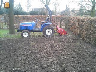 Iseki + grondfrees 1.20m Omgeving Culemborg
