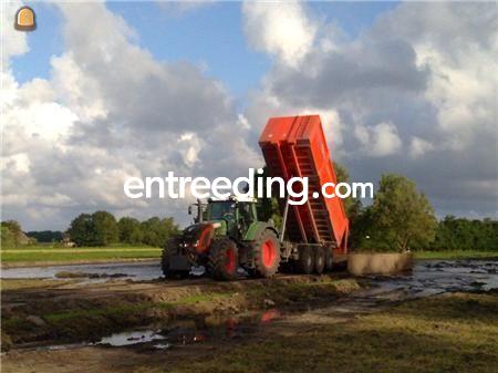 Fendt 828(60km\h) + vgm baggerkipper