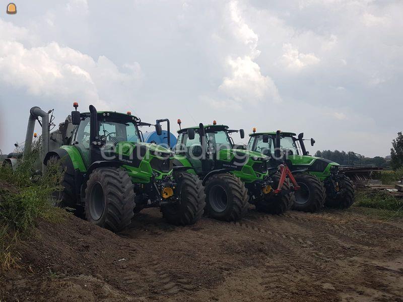 Diverse trekker-dumper-waterwagewn combinaties