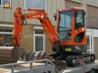 Doosan DX 27 Omgeving Roosendaal