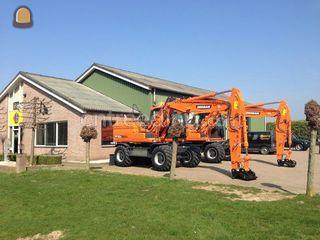 Doosan DX160W-3 Omgeving Druten