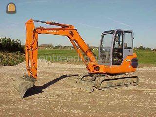 Hitachi EX 45 Omgeving Druten