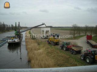 lossen van zand Omgeving Steenbergen