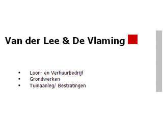 Logo Van der Lee & De Vlaming Gravendeel
