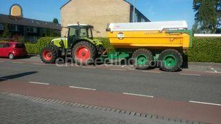Claas Ares 697+Beco Maxxi... Omgeving De Drechtsteden