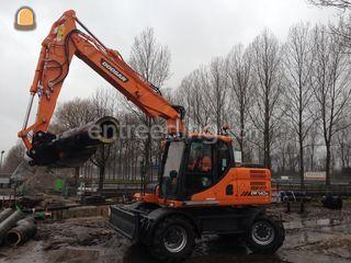 Doosan DX140W-3 Omgeving Rotterdam