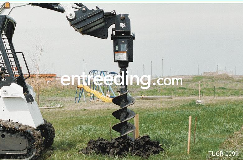 Grondboor hydraulisch