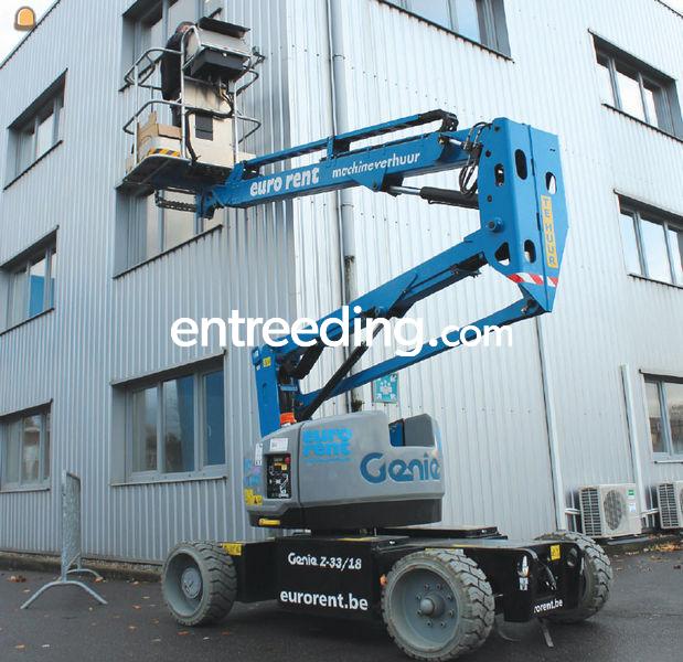 Genie hoogwerker 12 -20 meter, diverse machines