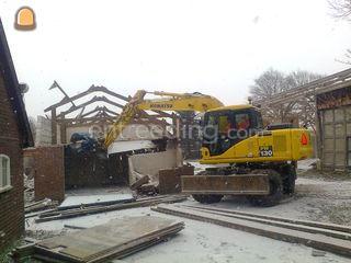 Komatsu PW 130 Omgeving Lochem