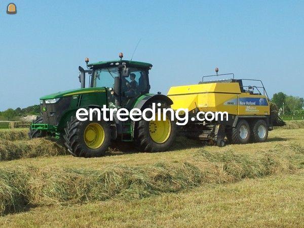 John Deere 7200R + New Holland BB 960A