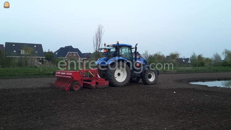 New Holland + zaaimachine