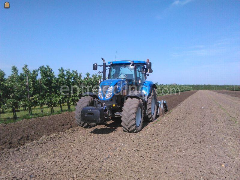 New Holland + roterende spitmachine