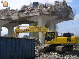 Komatsu PC 450 Omgeving Hilversum