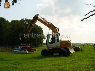 Liebherr 314 Litronic Omgeving Hilversum