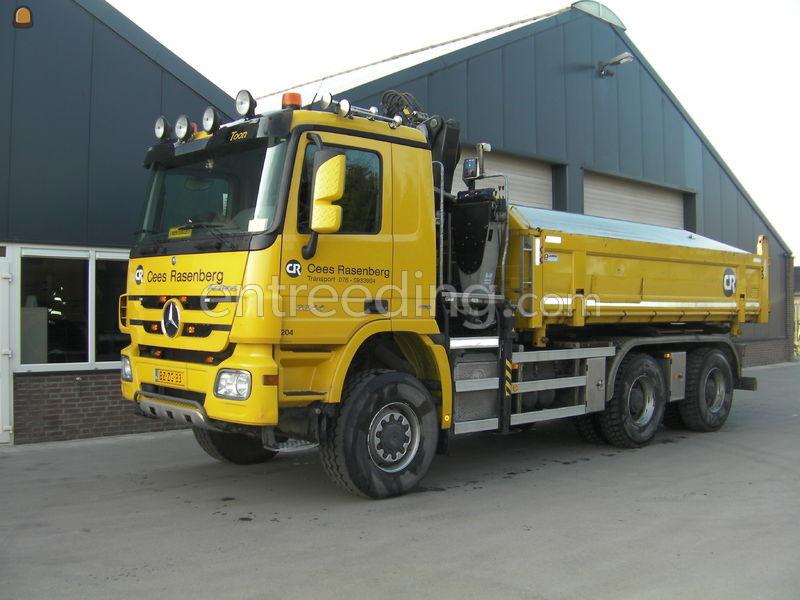MB  Actros 3344 Kraanwagens 6x6