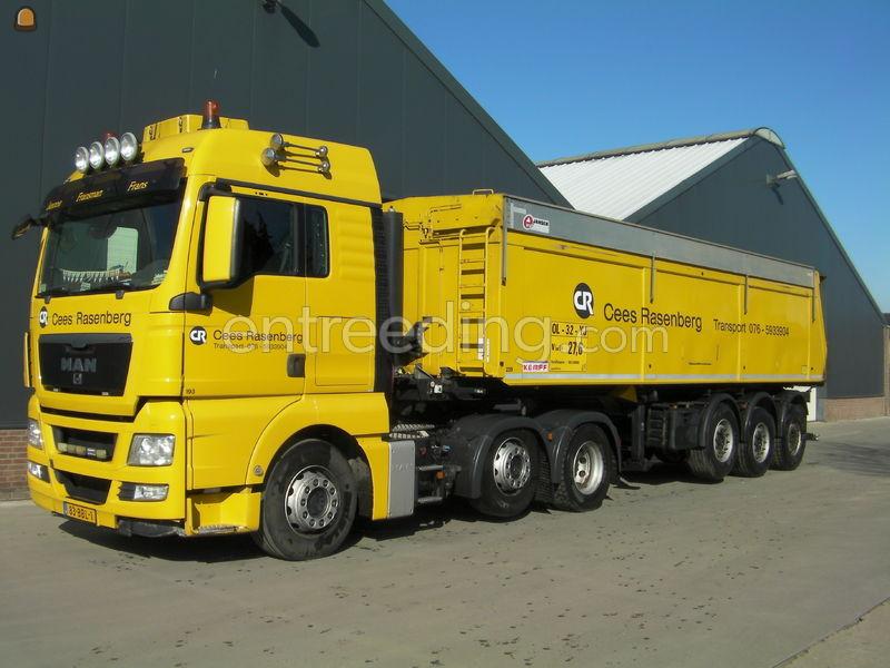 Kippertrailer 83-BBL-1On Board Aslast weegsysteem Kipperopleggers