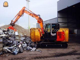 Hitachi ZX85-3 Omgeving Middenmeer