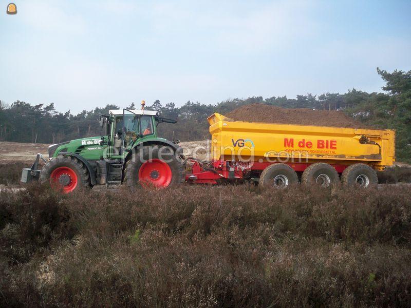 Fendt 927 + 25m3 VGM 3-asser
