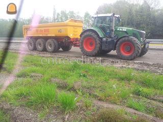 Fendt 927 + 25m3 VGM 3-as... Omgeving Waalwijk