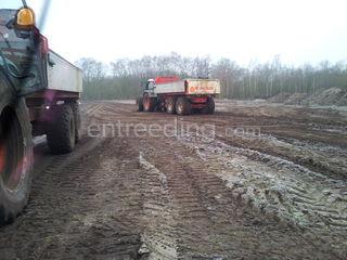 Fendt 818 +beco 260 Omgeving Waalwijk