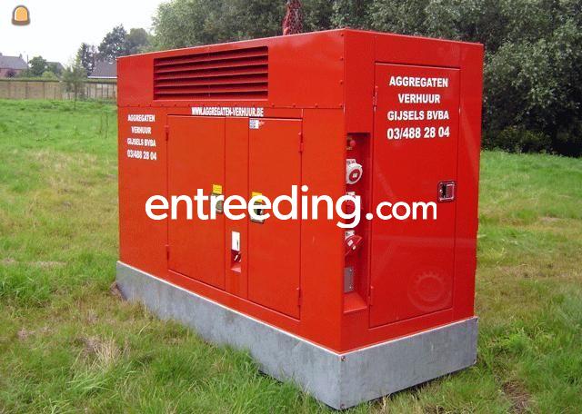 Stroomaggregaten 185 KVA - 60 KVA - 100 KVA
