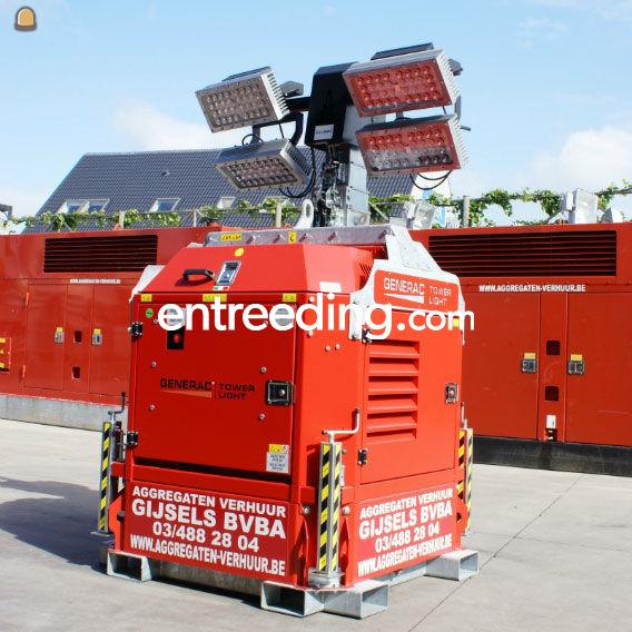 Mobiele verlichting LED lichtmast