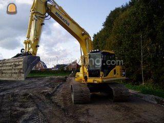 Komatsu PC 180-7 Omgeving Alphen a/d Rijn