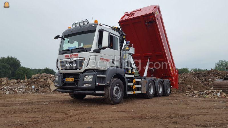 MAN 8x4 autokraan22 T/M