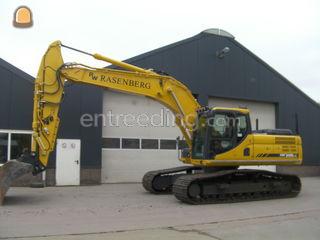 Doosan DX 255 lc met GPS Omgeving Breda