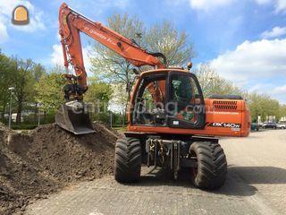 Doosan DX140W Omgeving Oosterhout