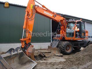 Doosan DX140W Omgeving Oosterhout
