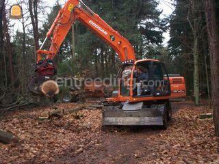 Doosan DX140W Omgeving Oosterhout