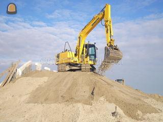 Komatsu PC130-7 Omgeving Wijk bij Duurstede