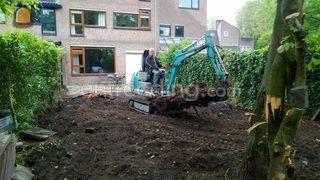 Kobelco SK015 Omgeving Wijk bij Duurstede