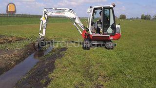 Takeuchi TB235 Omgeving De Ronde Venen