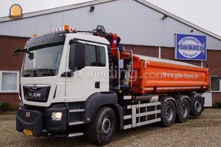 MAN TGS 8x4 Knijperwagen Omgeving Haarlem