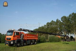 M.A.N. TGS 8x4 Kraanwagen... Omgeving Haarlem
