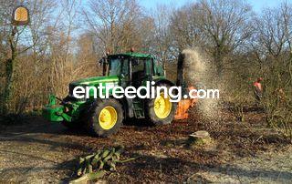 JD + houtversnipperaar Omgeving Oosterwolde