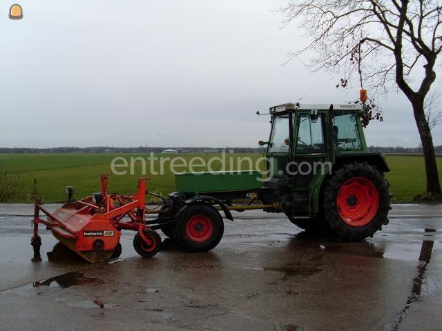 Fendt F 360 GT + veegmachine