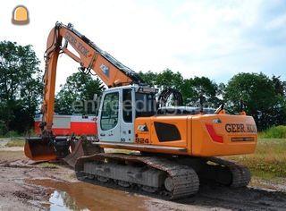 Liebherr R 924 c Omgeving Oosterwolde