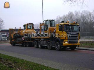 Scania R 480 b  + semi Omgeving Oosterwolde